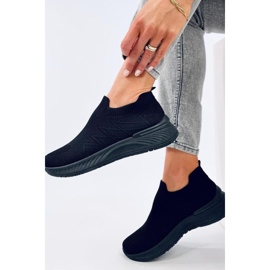 Chaussures de sport chaussettes Fourny Allblack - Inello noir 2