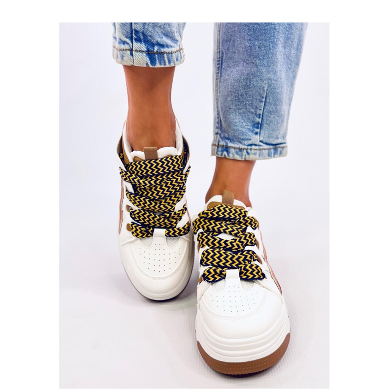 Baskets femme Allman Camel - Inello brun 2