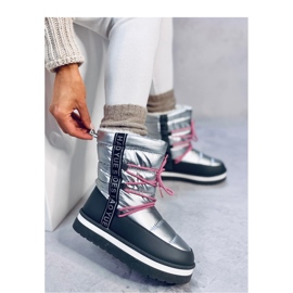 Bottes de neige femme Archie Silver - Inello gris 2