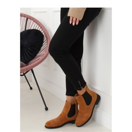 Bottines Chelsea classiques camel pour femmes brun 3