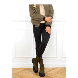 Bottines Chelsea hautes vertes 1 Bottines Chelsea hautes vertes 1