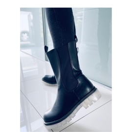 Bottines Chelsea montantes Noir 1