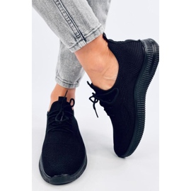 Chaussures de sport chaussettes pour femmes le noir 2