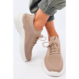 Chaussures de sport chaussettes kaki brun 1 Chaussures de sport chaussettes kaki brun 1