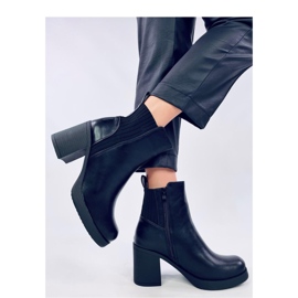 Bottines à talons Jarrion noires - Inello le noir 1