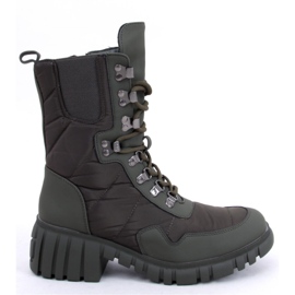 Bottines en nylon vert bijou - Inello 4