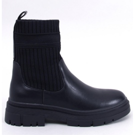 Bottines à tige élastique Demus Noir - Inello le noir 1