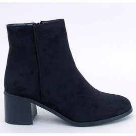 Bottines classiques à talons Annie Noir - Inello 1