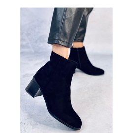 Bottines classiques à talons Annie Noir - Inello le noir 2