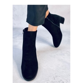 Bottines classiques à talons Annie Noir - Inello le noir 3