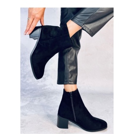 Bottines classiques à talons Annie Noir - Inello le noir 4