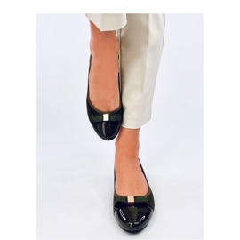 Ballerines compensées vertes 3