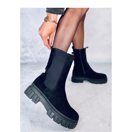 Dowel Bottines Chelsea noires - Inello le noir 2