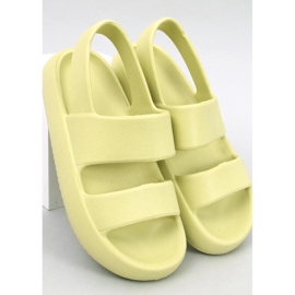 Sandales en mousse Rickett vertes - Inello 1