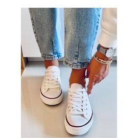 Baskets blanches classiques pour femmes 2