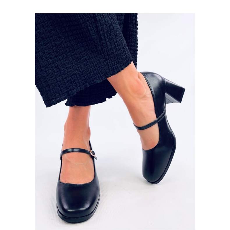 Mary Jane Keefel Escarpins à talons noirs - Inello 1