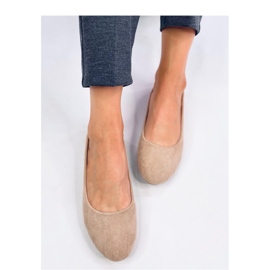 Ballerines classiques en daim Kaki beige 3