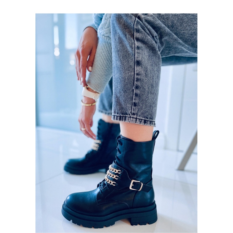 Ouvriers avec chaînes Willy Black - Inello noir 2