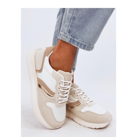 Baskets femme Carthy Beige - Inello 2