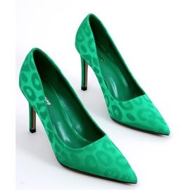 Talons hauts verts pour femmes 1
