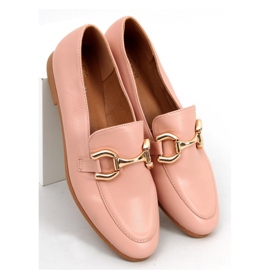 Mocassins femme roses 1