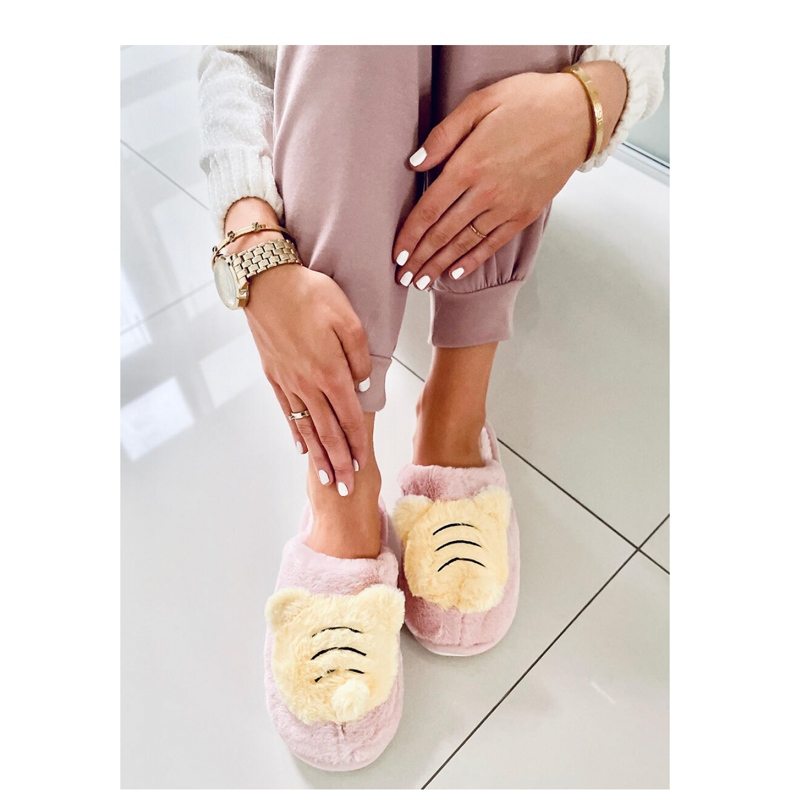 Chaussons femme Rose Perle - Inello 2