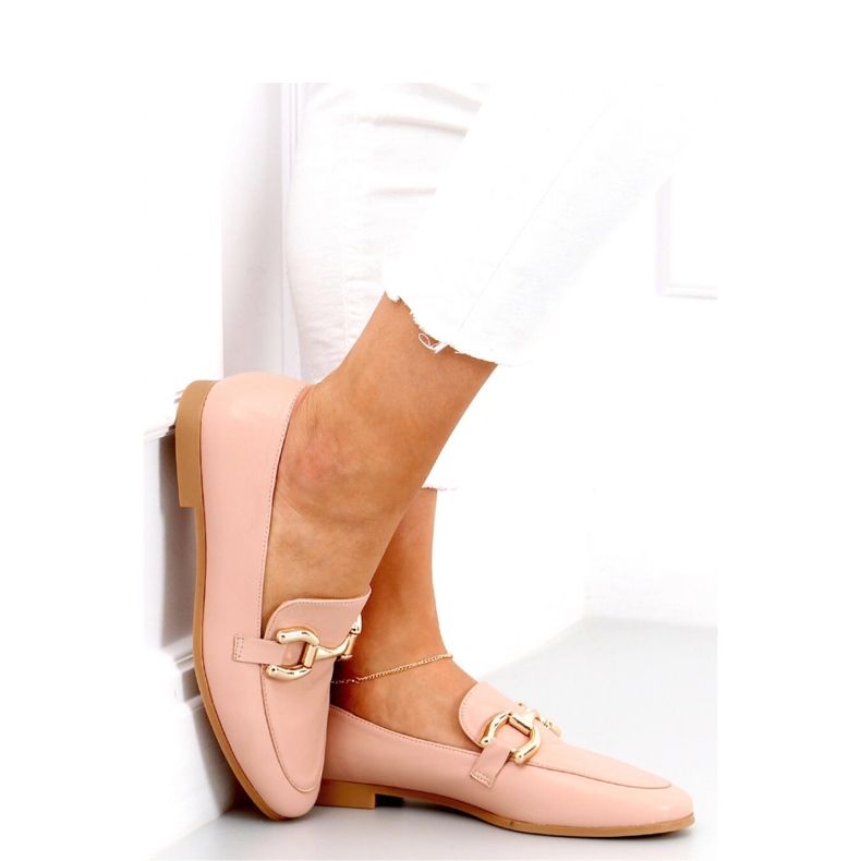 Mocassins femme roses 2