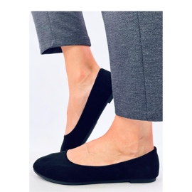 Ballerines classiques en daim Sessa Noir - Inello le noir 3