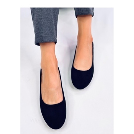 Ballerines classiques en daim Sessa Noir - Inello le noir 4
