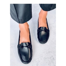 Mocassins classiques avec semelle intérieure en cuir Noir le noir 2