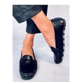 Mocassins classiques avec semelle intérieure en cuir Noir le noir 3