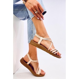 Sandales femme Rostani Beige - Inello 2