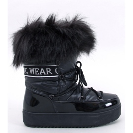 Kendals Bottes de neige en fourrure noire - Inello le noir 1 Kendals Bottes de neige en fourrure noire - Inello le noir 1