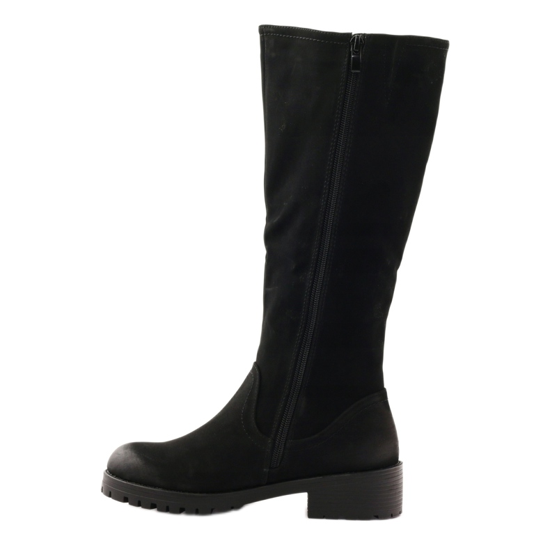 Bottes noires pour femmes Sergio Leone 0908 le noir 2 Bottes noires pour femmes Sergio Leone 0908 le noir 2