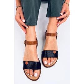 Sandales noires pour femmes le noir 1