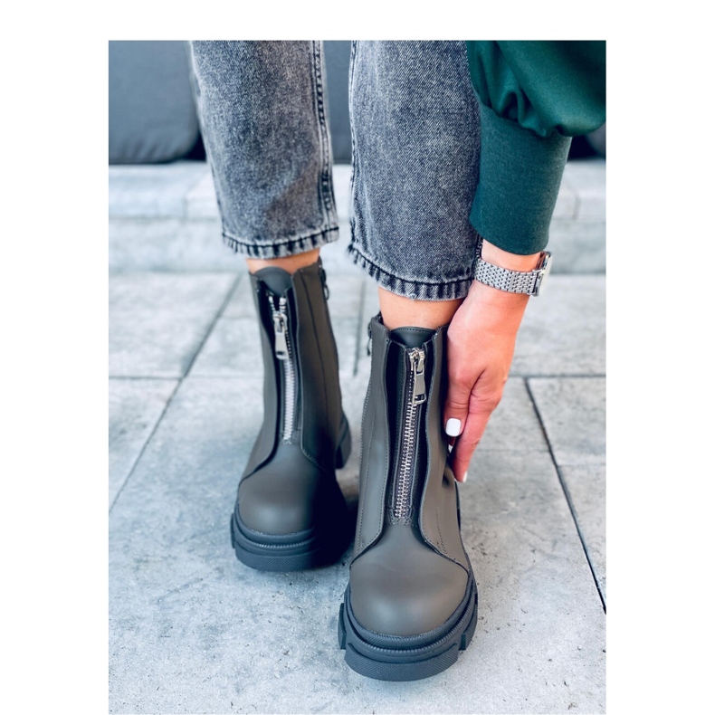 Bottes militaires Kobra Army Green - Inello vert 2