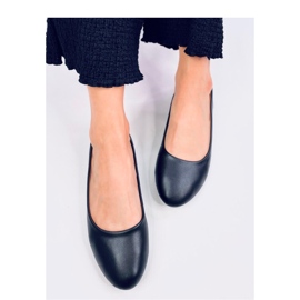 Ballerines classiques pleine fleur Musse Noir - Inello le noir 1