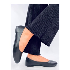 Ballerines classiques pleine fleur Musse Noir - Inello 2