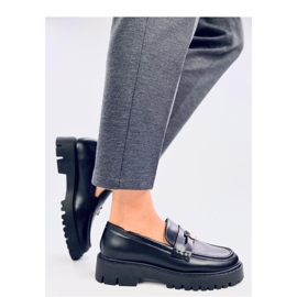 Mocassins plateforme Rimet Noir - Inello le noir 2