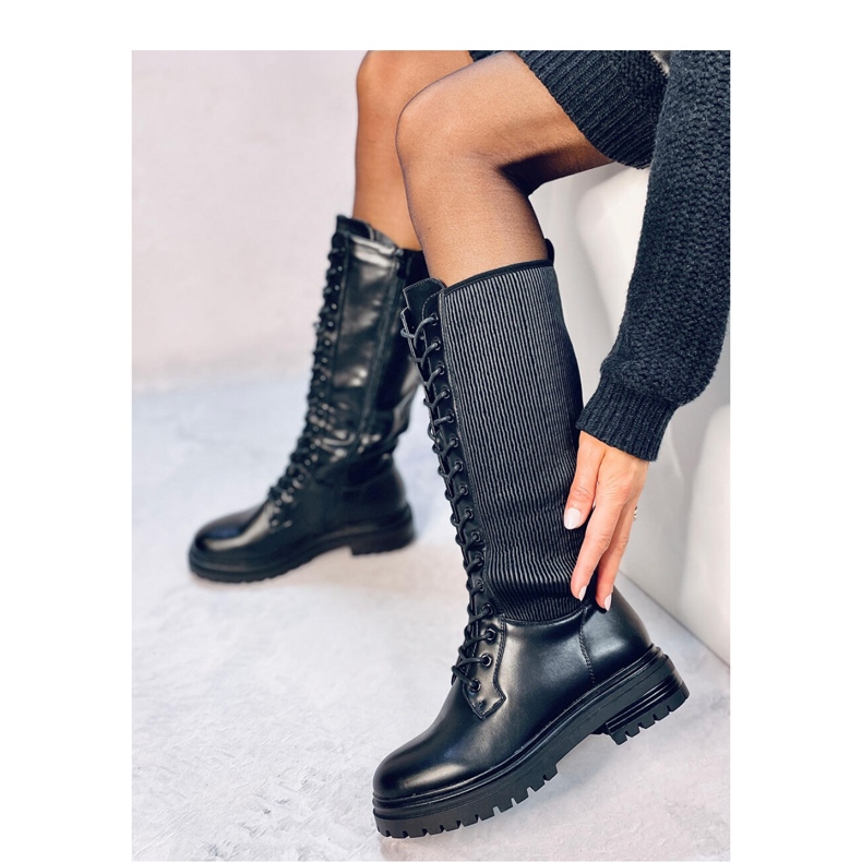 Eddies Noir - Bottines Inello avec tige élastique 2