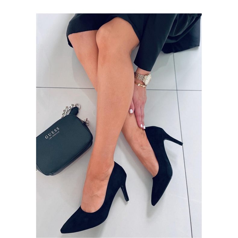 Escarpins classiques femme Eurielle Noir - Inello 1