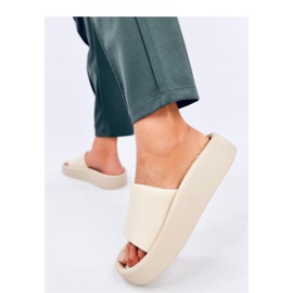 Sandale souple femme Fontes Beige - Inello 1 Sandale souple femme Fontes Beige - Inello 1