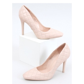 Talons hauts matelassés pour femmes BEIGE ET ROSE LE082P Beige - Inello 1 Talons hauts matelassés pour femmes BEIGE ET ROSE LE082P Beige - Inello 1