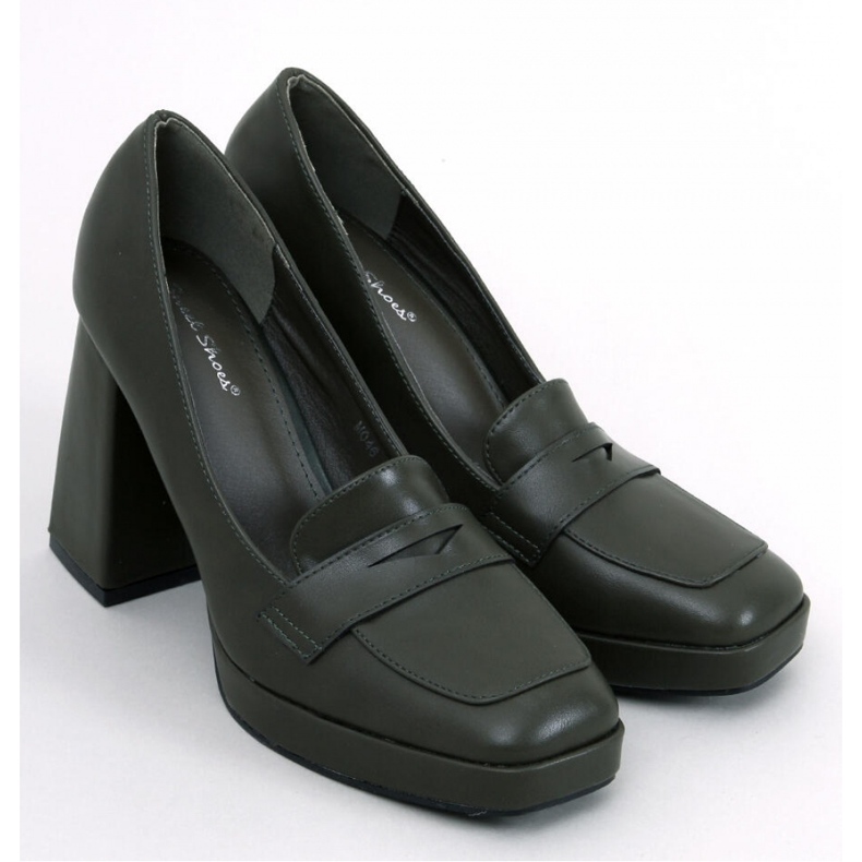 Mocassins à talons Entee Verts - Inello 1