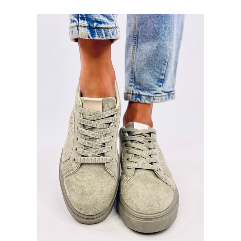 Baskets femme pastel Akins Vert - Inello 2