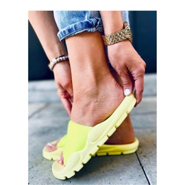 Sandale tongs femme Wind Jaune - Inello 1