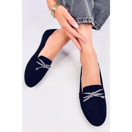 Marsoin Mocassins en daim noir - Inello le noir 1