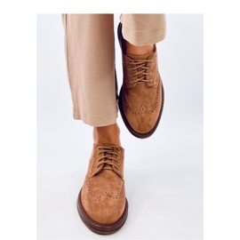 Mocassins à talons Vedra Camel - Inello brun 3