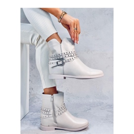 Stovall Bottines compensées beiges - Inello 4