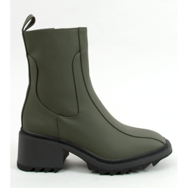 Bottines femme vertes QT33P Vert - Inello 4
